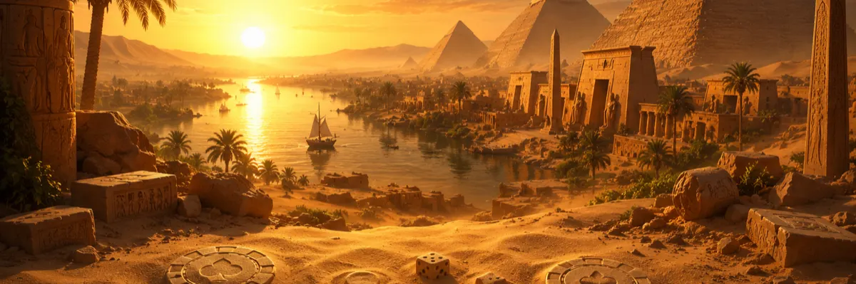 Play at Atefia — pyramids of gold on the Nile